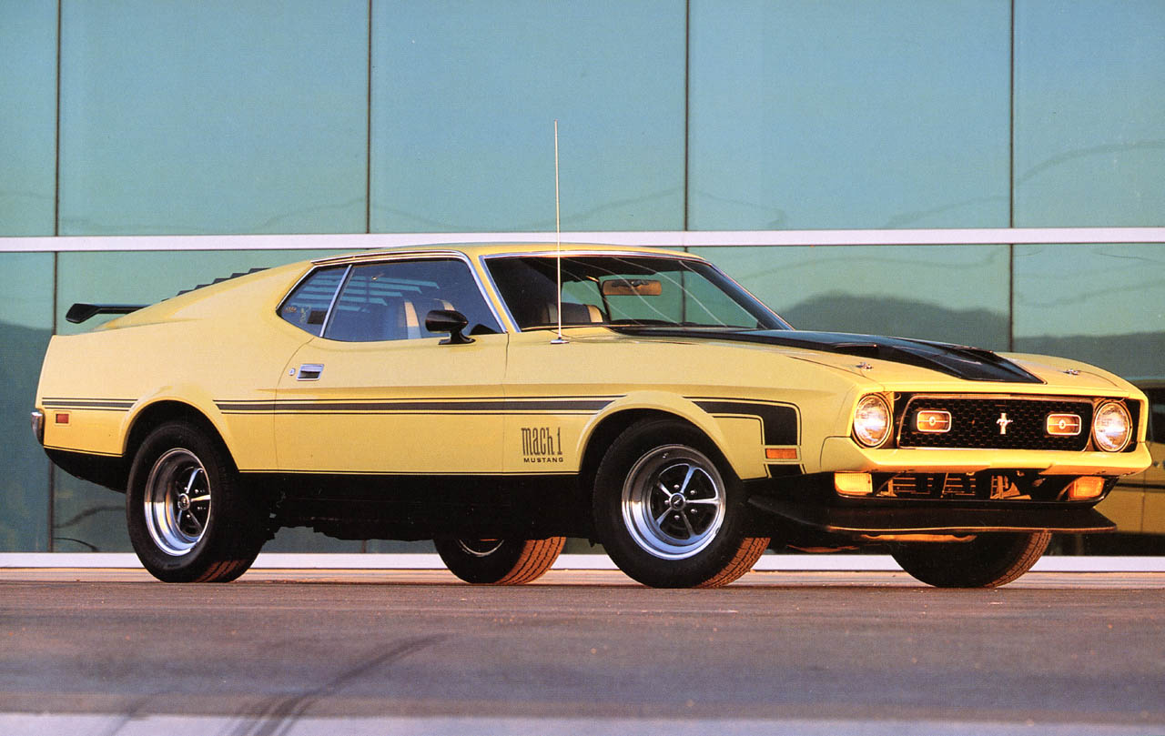 Ford Mustang 1971 foto - 2