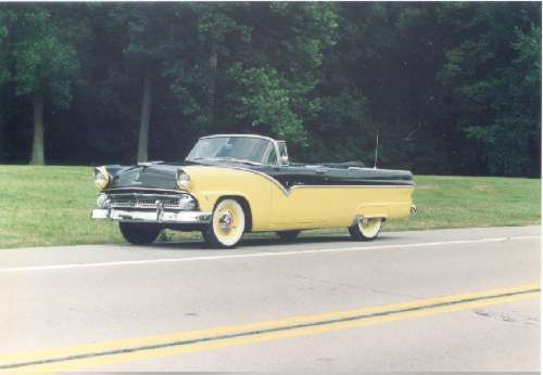Ford Sunliner 1955 foto - 2